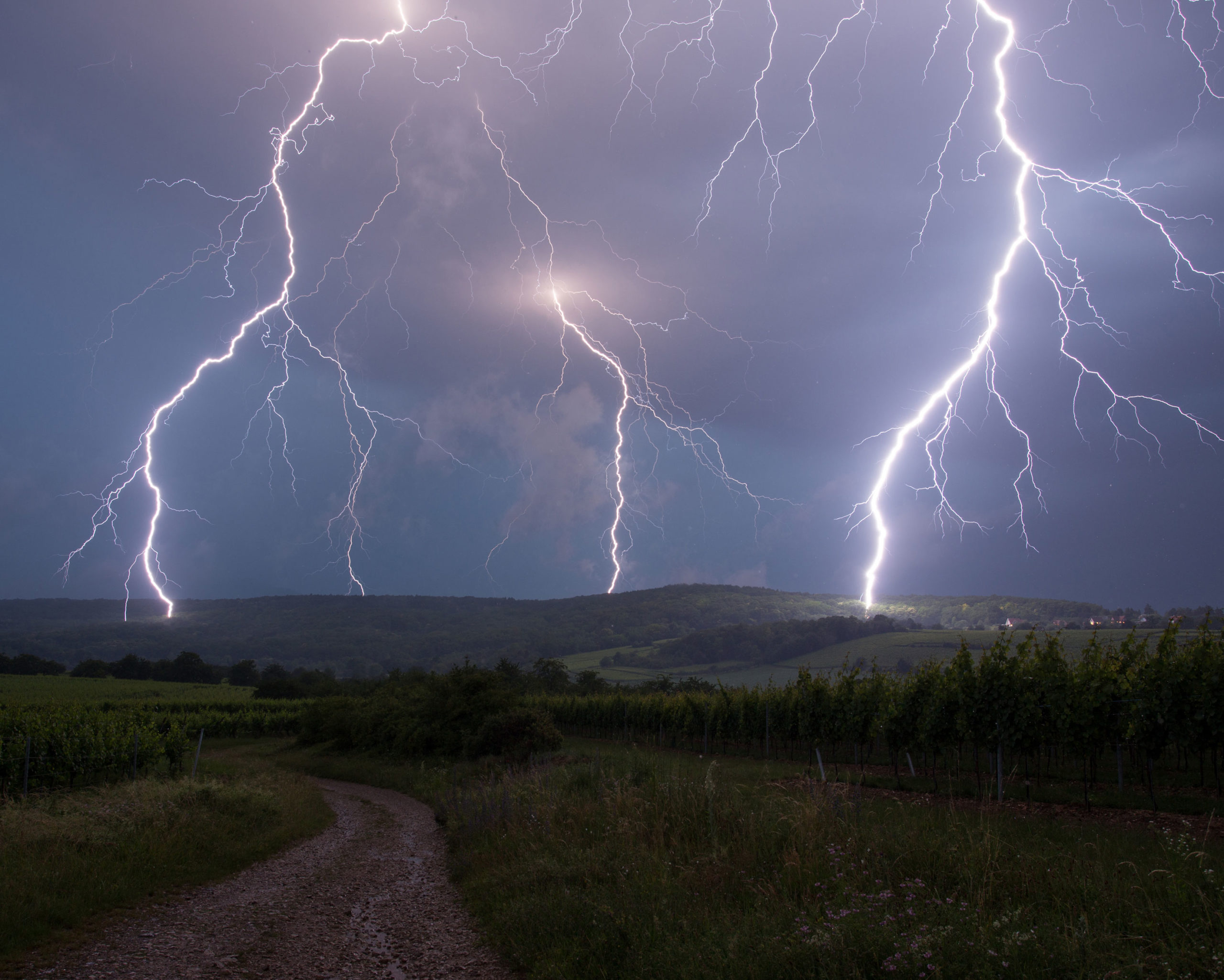 Orages à Rosheim